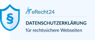 eRecht24 Siegel · Datenschutzerklärung für rechtssichere Webseiten